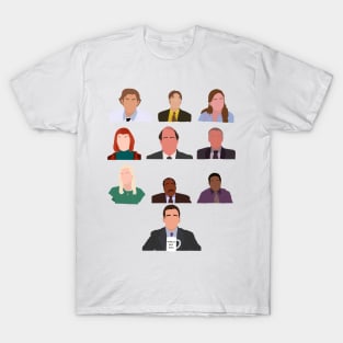 The Office Character Design T-Shirt